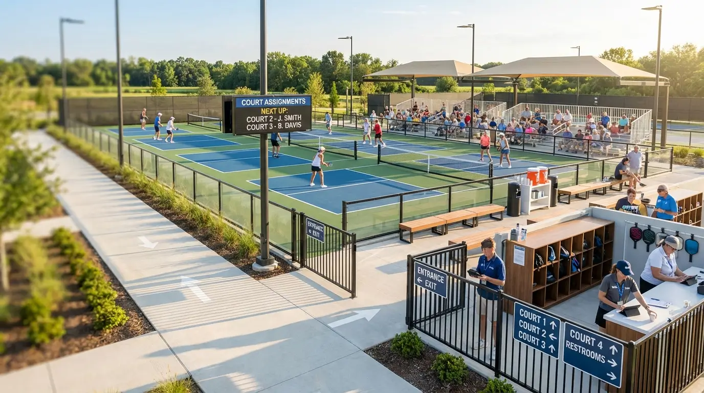 Featured image for “How to Integrate Crowd Management Solutions from Day One for Pickleball Courts”